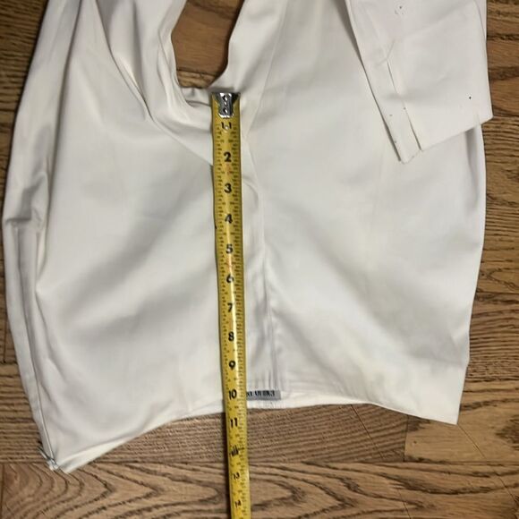 EMILIO PUCCI‎ FIRENZE WHITE SIDE ZIP TROUSER PANTS SIZE US 10 - Picture 10 of 10